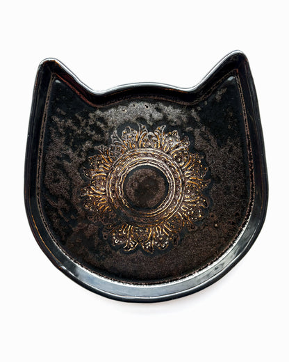Cat Head Trinket Dish