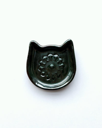 Cat Head Trinket Dish