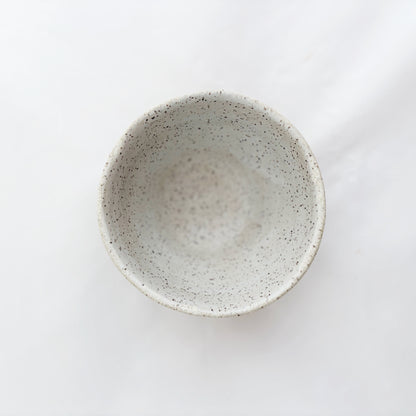 Modern Speckled Creme and Hazelnut | Small Bowl