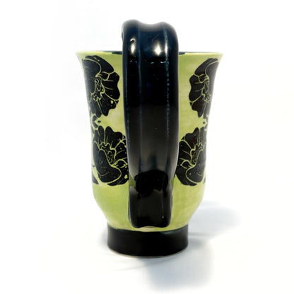 Green Art Nouveau Mug