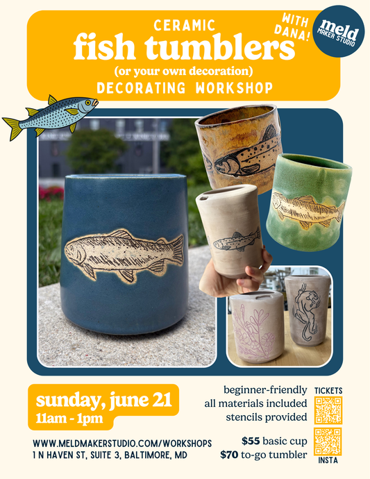 Father's Day Fish Cup Decoration Workshop | Sunday, June 21, 2026