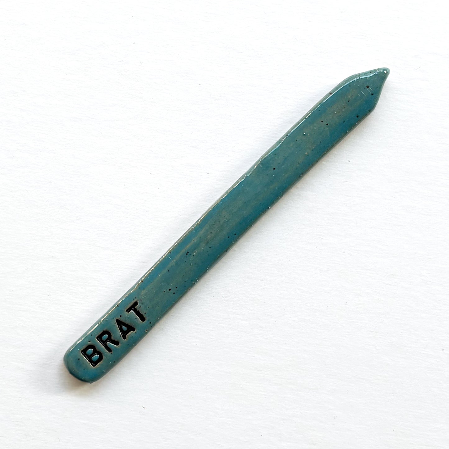 Hand-Stamped Houseplant Stake | Multiple Styles Available