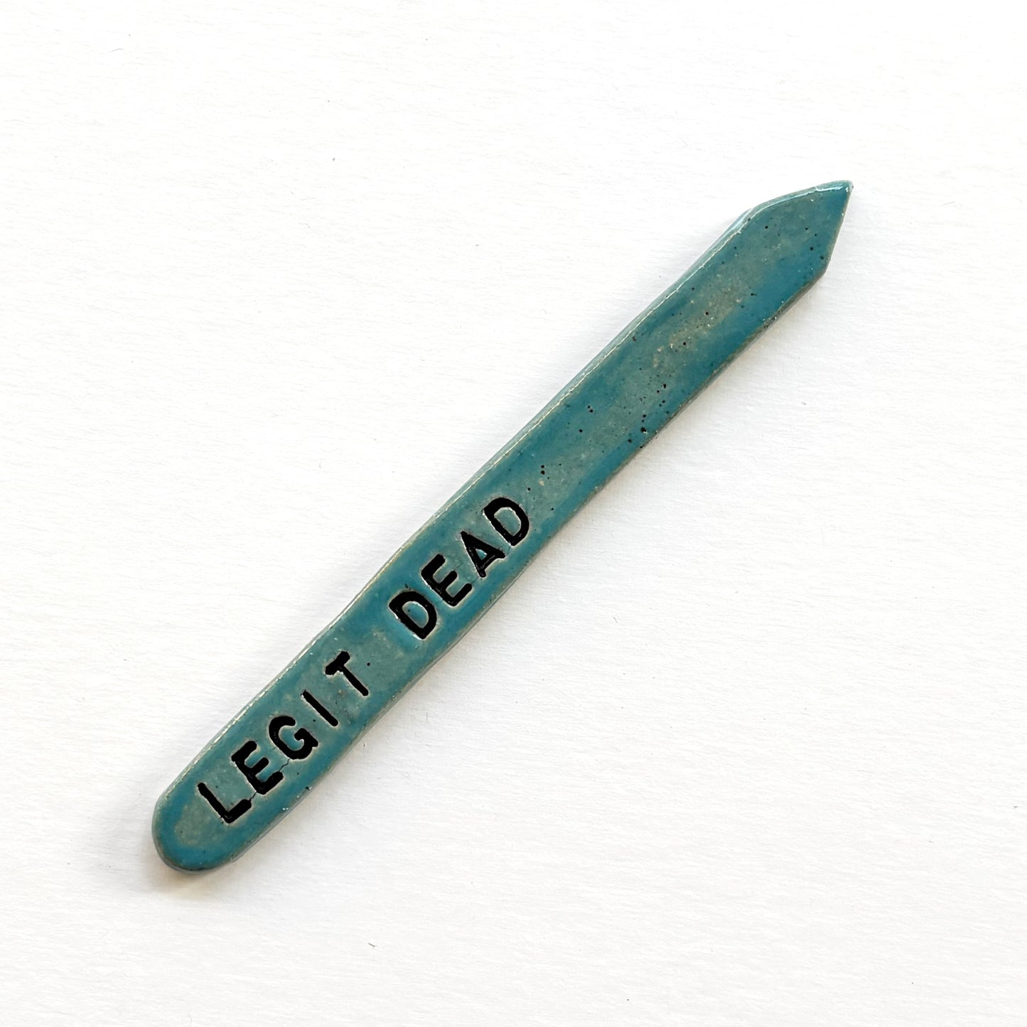 Hand-Stamped Houseplant Stake | Multiple Styles Available