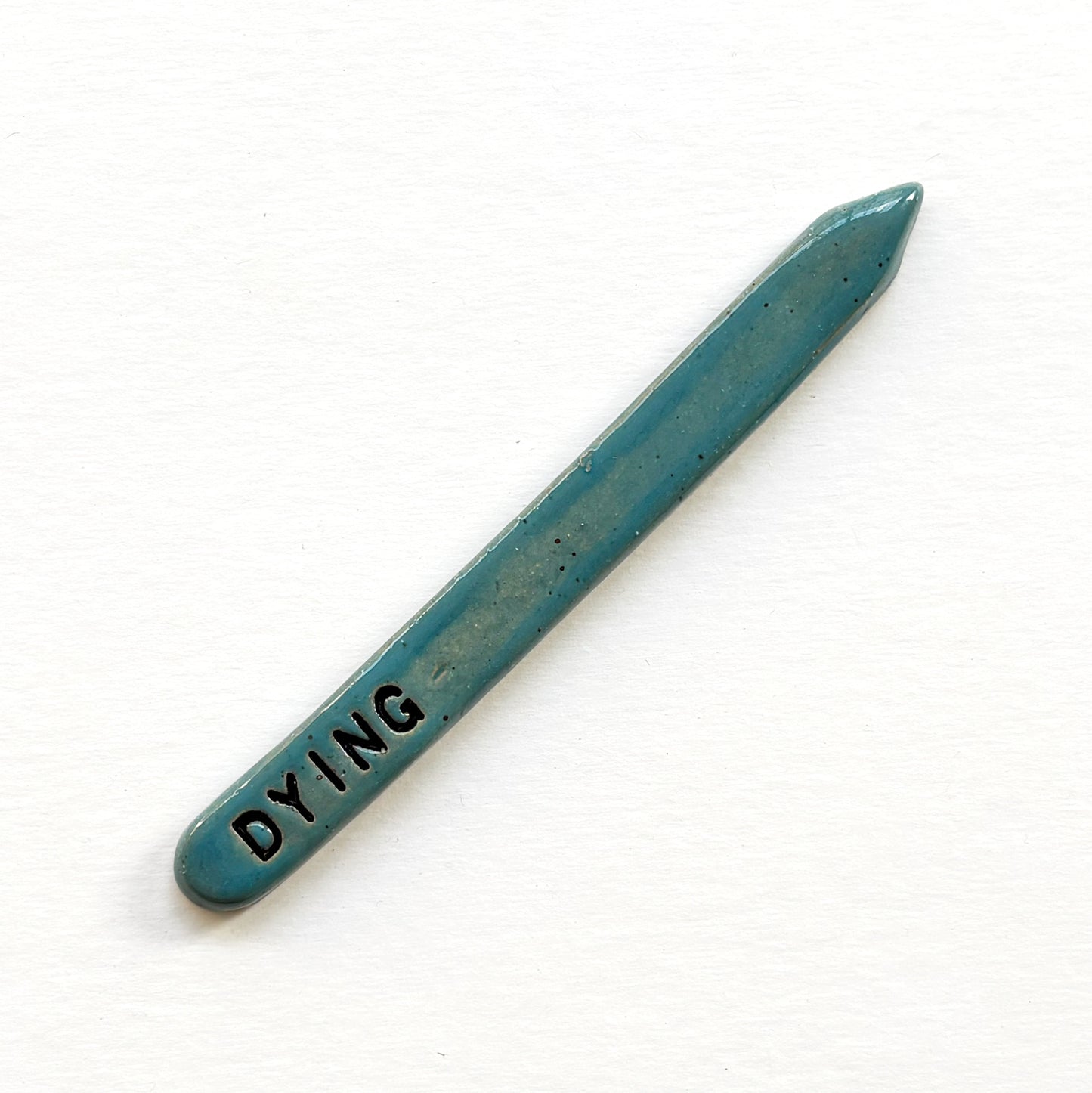 Hand-Stamped Houseplant Stake | Multiple Styles Available
