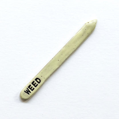 Hand-Stamped Houseplant Stake | Multiple Styles Available