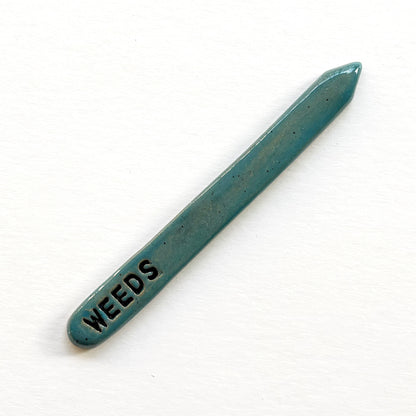 Hand-Stamped Houseplant Stake | Multiple Styles Available