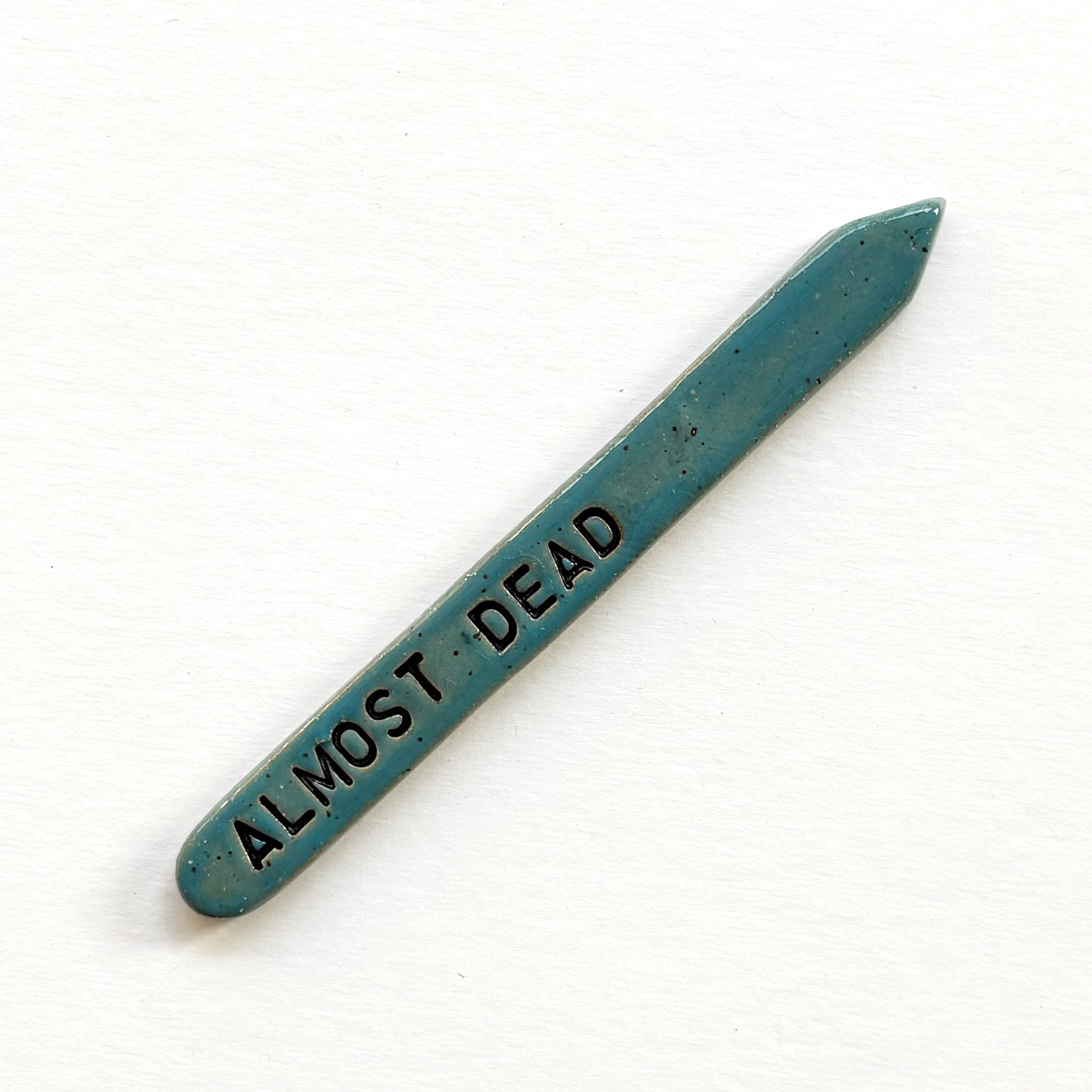Hand-Stamped Houseplant Stake | Multiple Styles Available