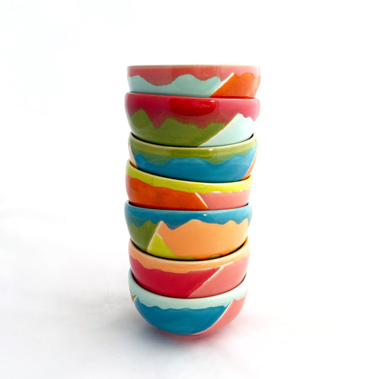 Fruit Stripe Bowl | Dessert
