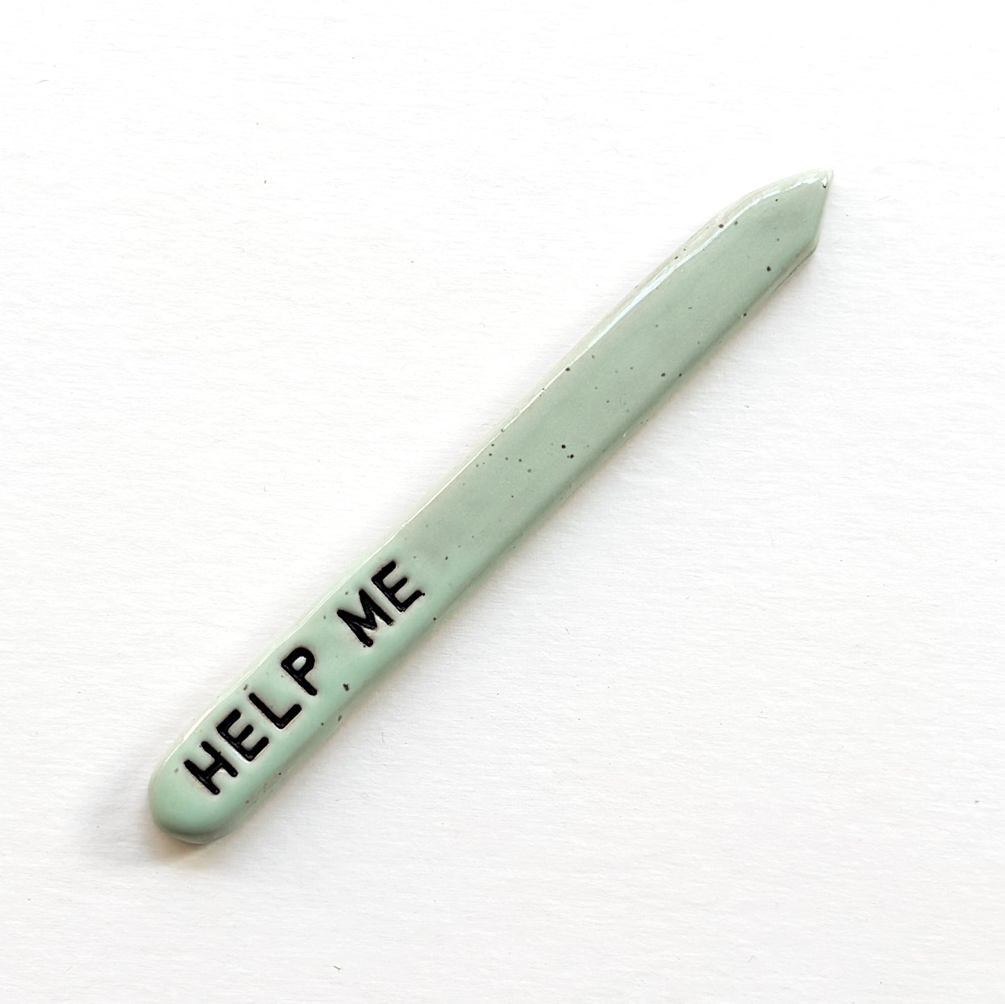 Hand-Stamped Houseplant Stake | Multiple Styles Available