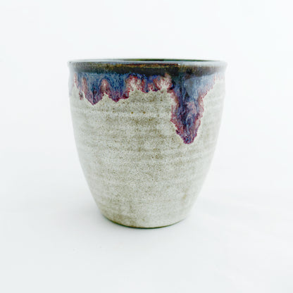 Tall Cappuccino Cup | Blue Sunset Alabaster