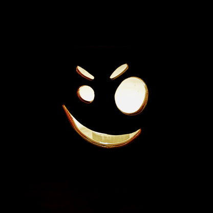 Jack O Lantern Luminary | Mischievous Purple-Pink