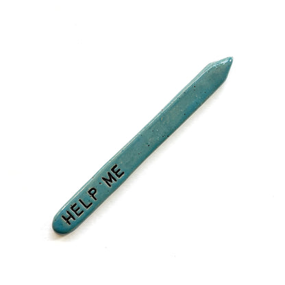 Hand-Stamped Houseplant Stake | Multiple Styles Available