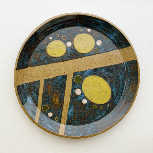 Abstract Lemon Tree | Plate