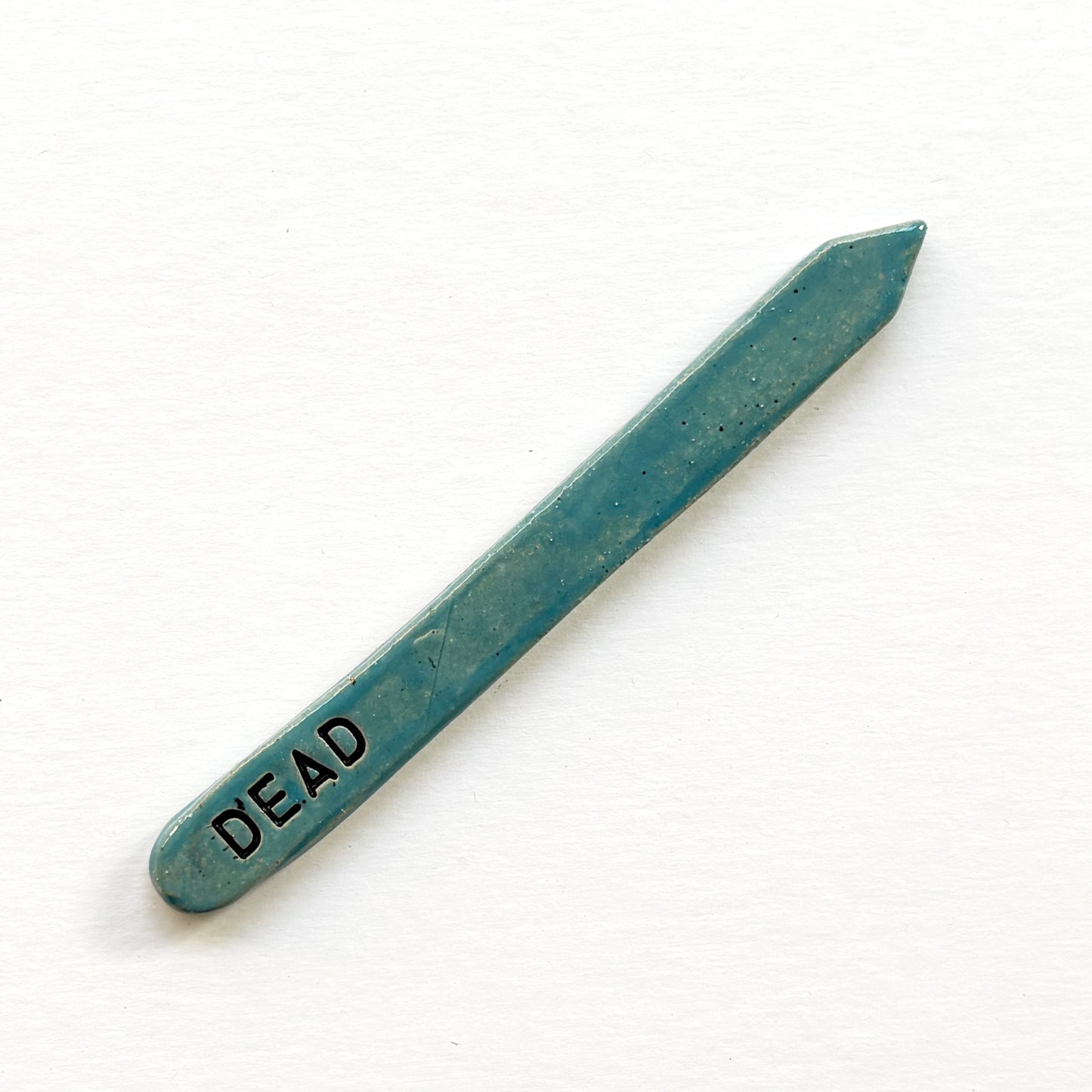 Hand-Stamped Houseplant Stake | Multiple Styles Available