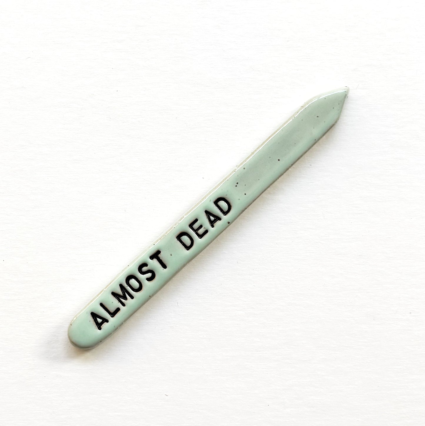 Hand-Stamped Houseplant Stake | Multiple Styles Available