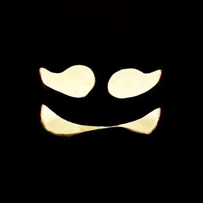 Jack O Lantern Luminary | Mottled Purple Bandit