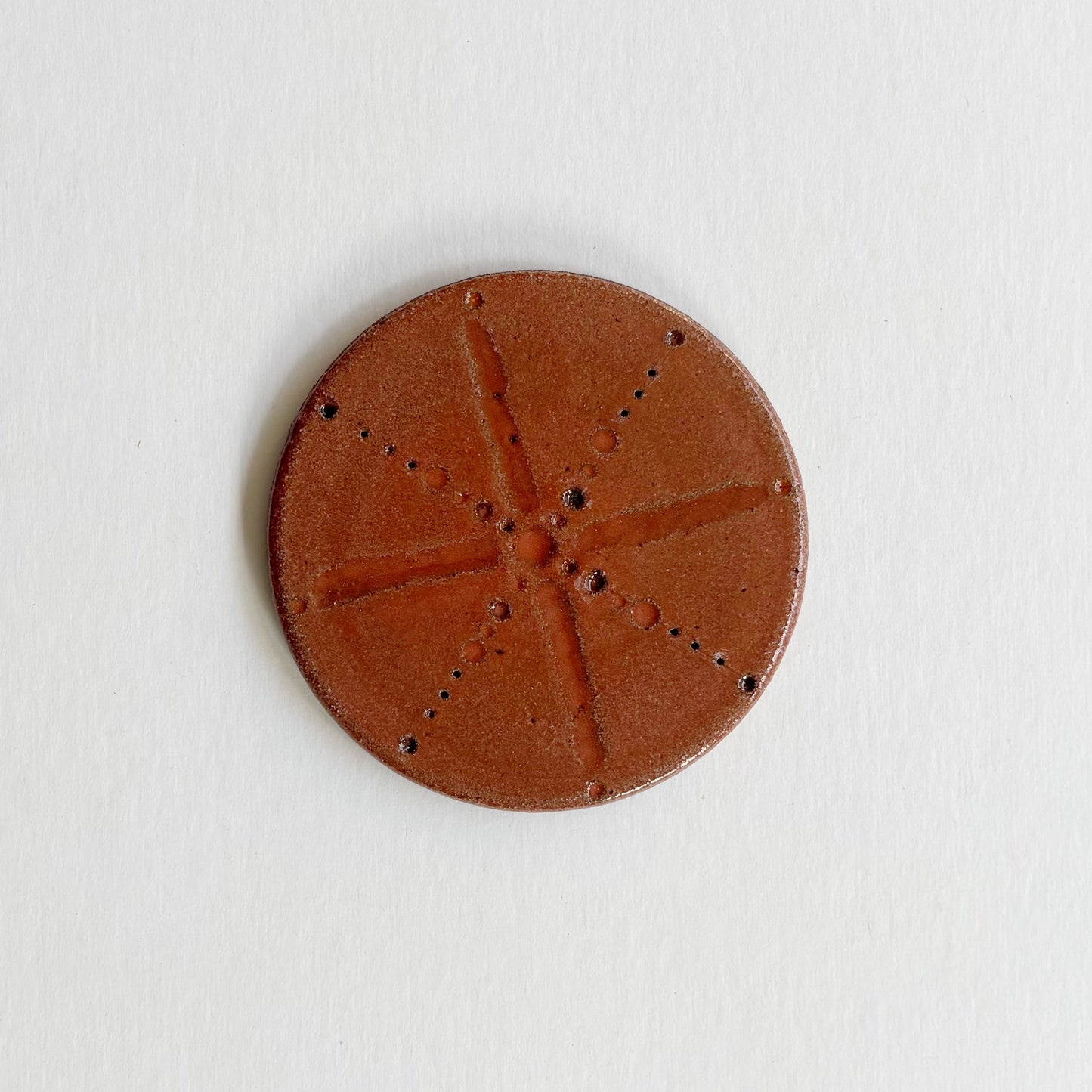 Hand-Carved Coaster