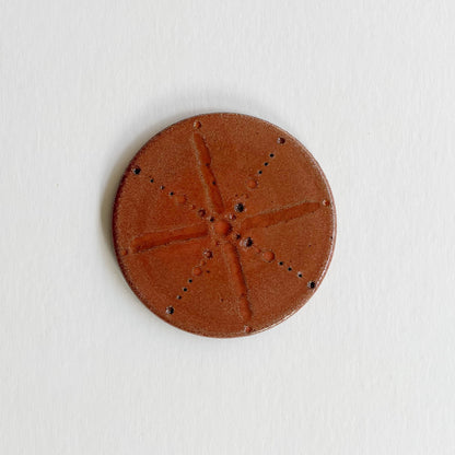 Hand-Carved Coaster