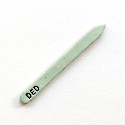 Hand-Stamped Houseplant Stake | Multiple Styles Available