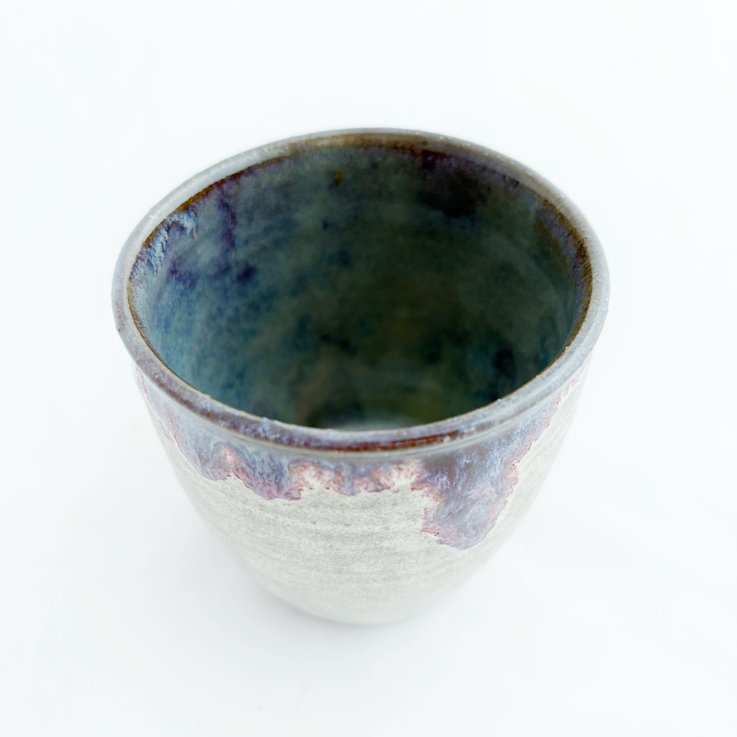 Tall Cappuccino Cup | Blue Sunset Alabaster