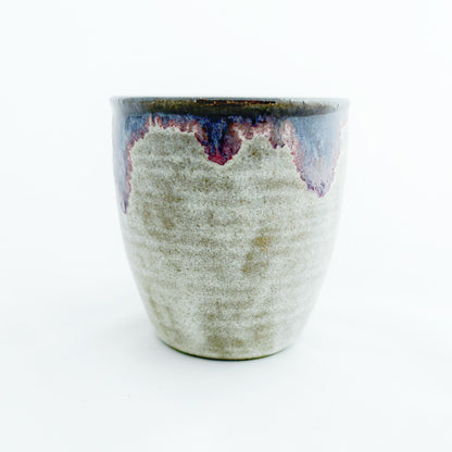 Tall Cappuccino Cup | Blue Sunset Alabaster