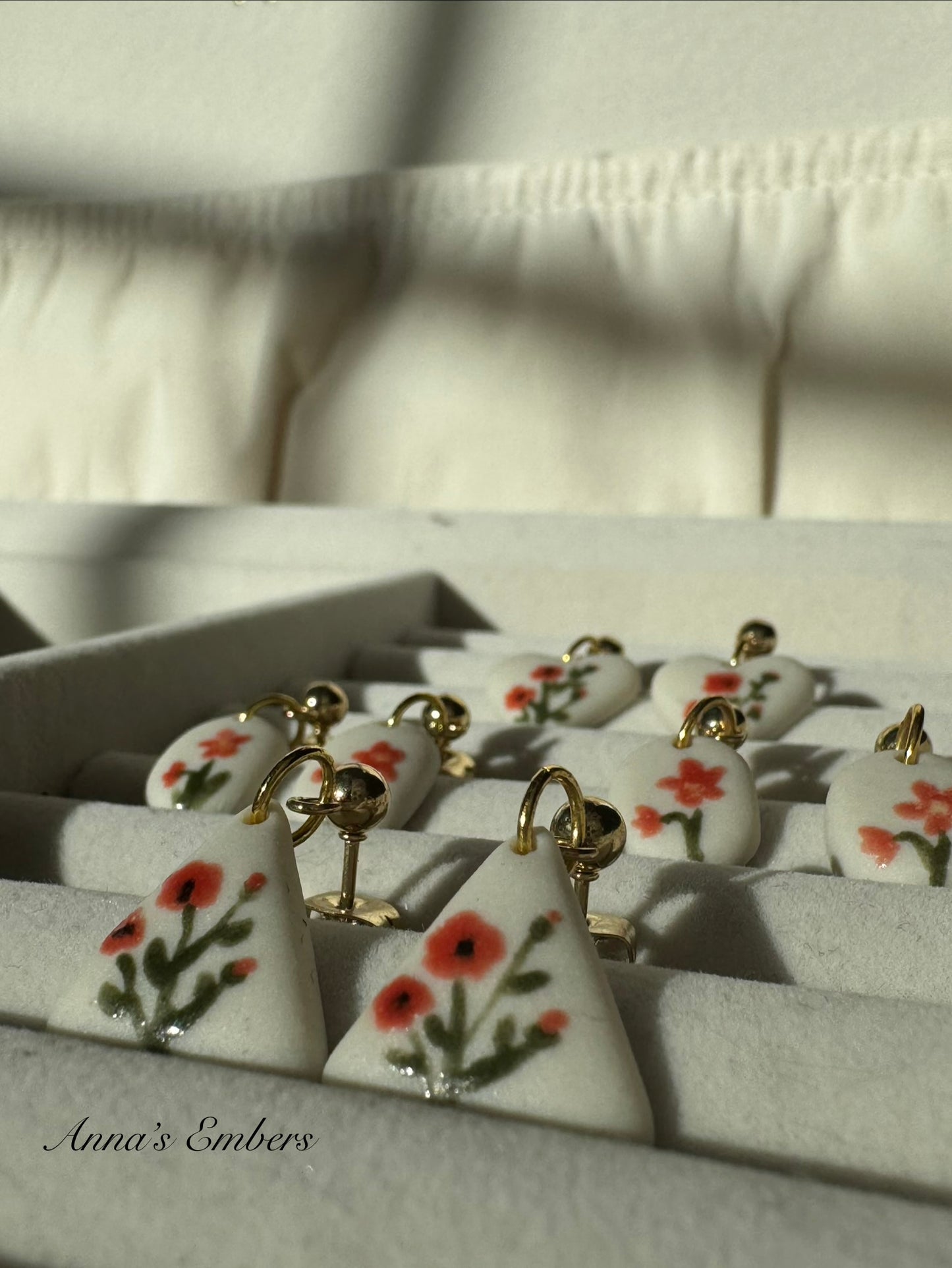 Porcelain Earrings x Anna's Embers Workshop | Saturday, August 8, 2026