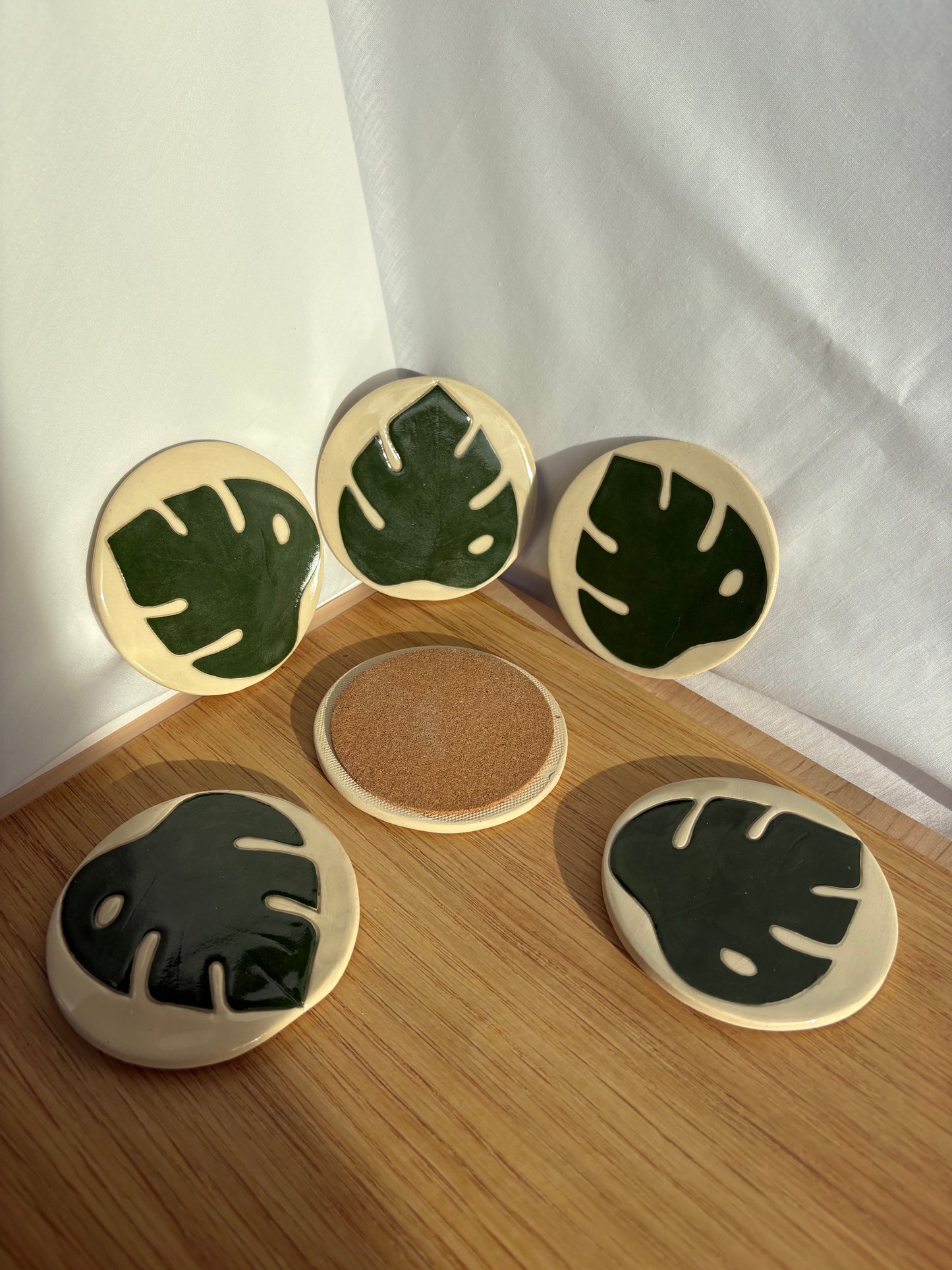 Monstera Coaster
