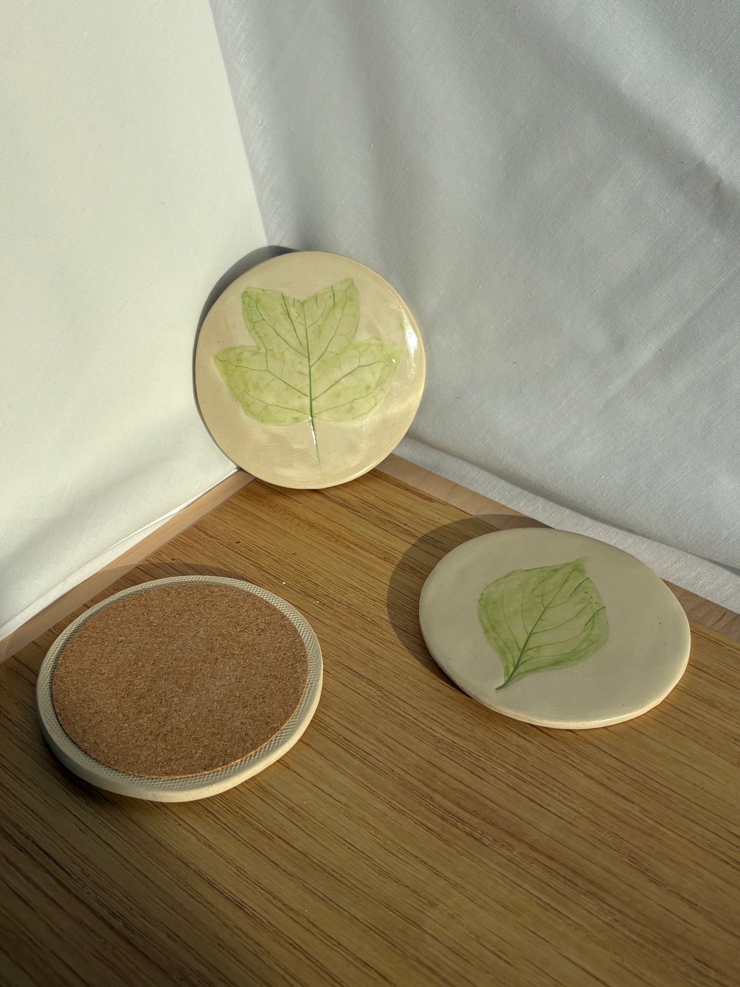 Leaf Impression Coaster | Multiple Styles