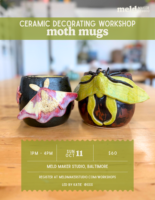 Moth Mug Workshop | Sunday, October 2026