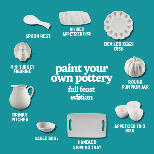 Ovenbird x Meld Paint-Your-Own-Pottery Workshop | Friday, November 7, 2025