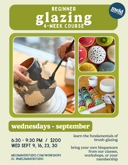 Glazing Fundamentals 4-Week Series | Wednesdays, September 2026